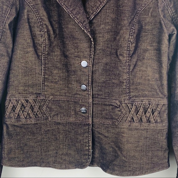 J.LO || Jennifer Lopez Corduroy Jacket; Size XL - Picture 12 of 13